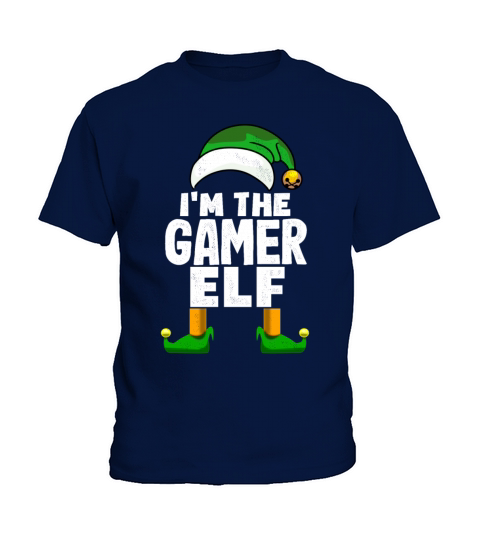 Im the gamer elf for christmas time Kids T-Shirt