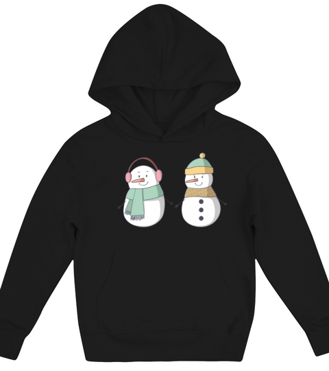 snowman Kids Hoodie
