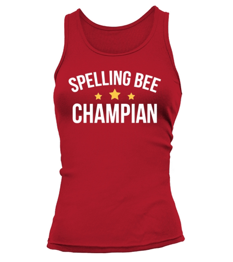 Spelling Bee Champion Tank top Woman
