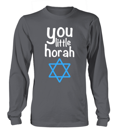 Little Horah Jewish Quote Thanksgiving Hanukkah Women's Long Sleeve