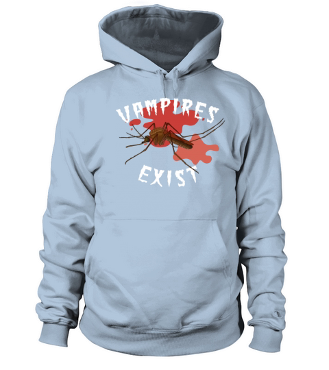 Vampires Exist Funny Summer BBQ Invitations Campin Women's Hoodie