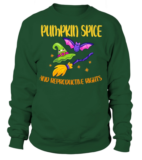 Pumpkin Spice And Reproductive Rights Women's Sweatshirt