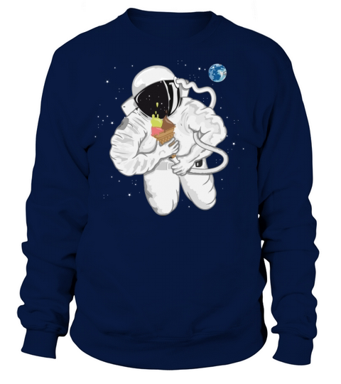 Astronaut with ice cream cone Women's Sweatshirt