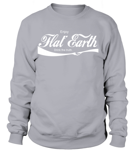 Flat Earth Coca Cola Women's Sweatshirt