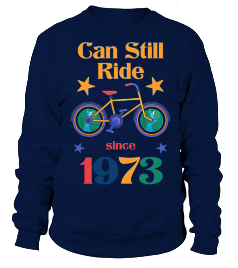 Bike in the city 1973 Women's Sweatshirt