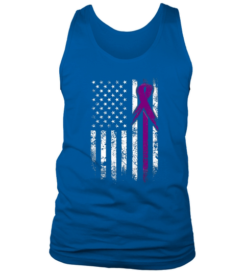EPILEPSY TSHIRT AMERICAN FLAG GRUNGE SHIRT Tank Top Unisex