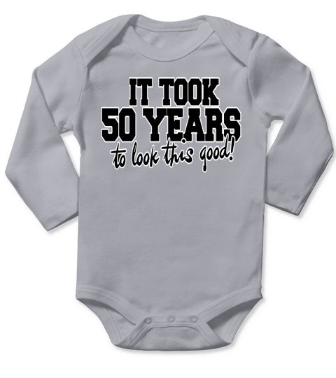 50TH BIRTHDAY PARTY HUMOR MENS Long Sleeve Baby One-Piece