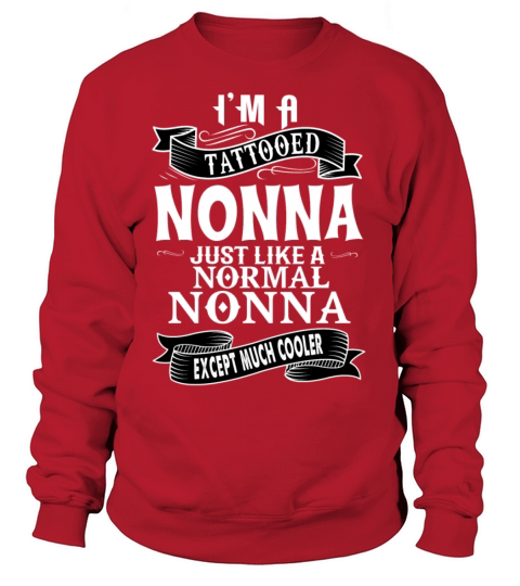 TATTOOED NONNA Women's Sweatshirt