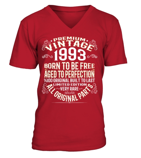 PREMIUM VINTAGE 1993 Men's V-Neck T-shirt