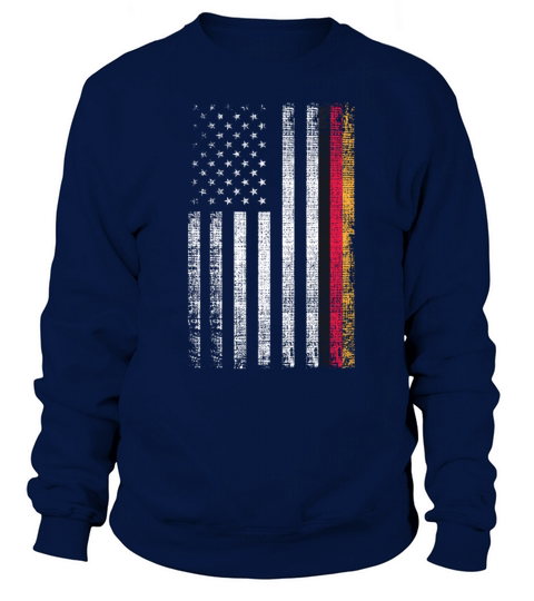 German American Flag Oktoberfest Deutsche Heritage Women's Sweatshirt