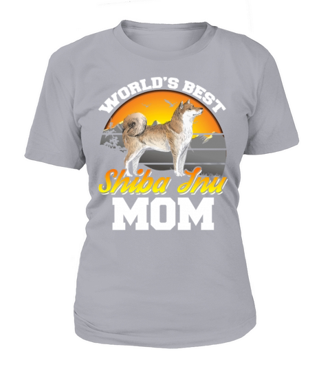 Japanese Kawaii Worlds Best Shiba Inu Mom Spitz Br Women's T-Shirt