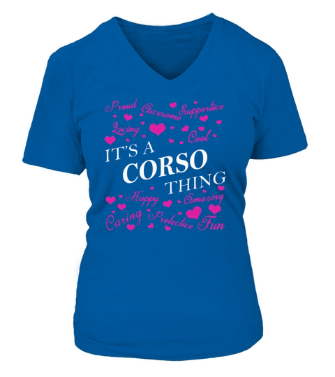 CORSO Shirts - Its a CORSO Thing Name Shirts V-neck T-Shirt Woman