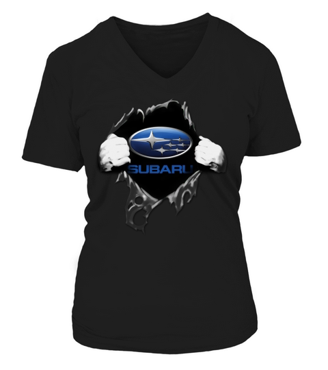 SUBARU 2017 V-neck T-Shirt Woman