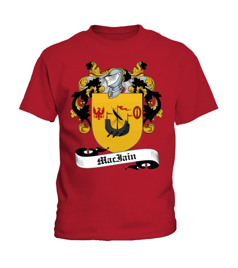MacIain Family Crest Scottish Family Crests Kids T-Shirt
