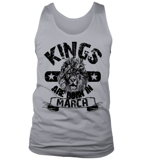 Kings Are Born In March Men's Tank Top