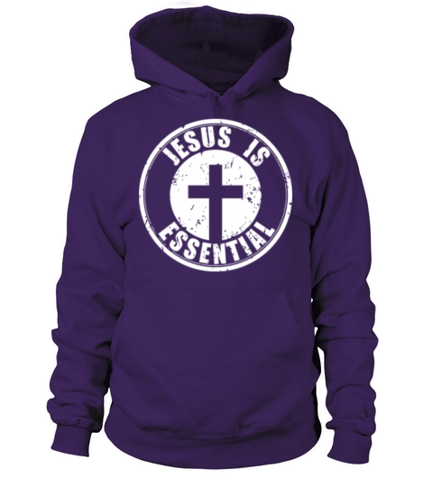 Jesus is Essential Christian Faith Bible Women's Hoodie