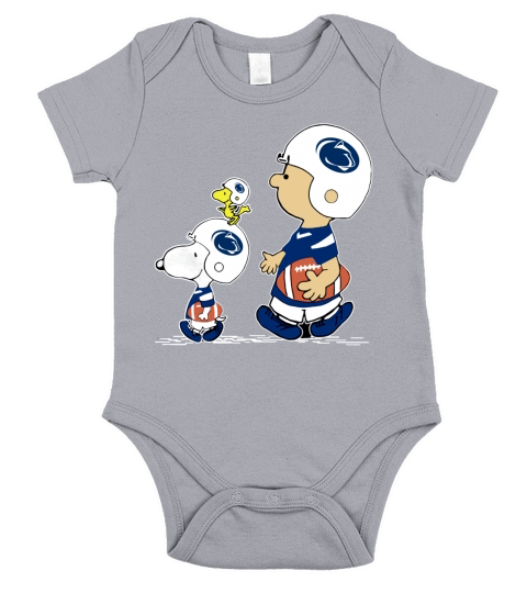 Penn State  Peanuts TShirt Short Sleeve Baby One-Piece