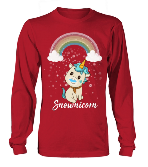 Snownicorn Just A Kid Who Loves Unicorn Women's Long Sleeve