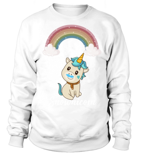 Snownicorn Just A Kid Who Loves Unicorn Women's Sweatshirt