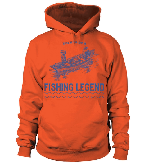 born to be a funny legend fishing Women's Hoodie
