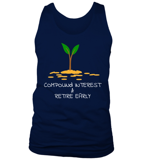 Compound interest - Money tree Men's Tank Top