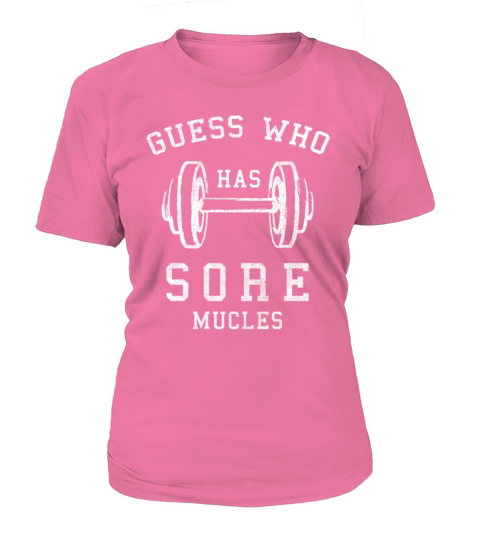 who has sore muscles gift idea sporty people Women's T-Shirt