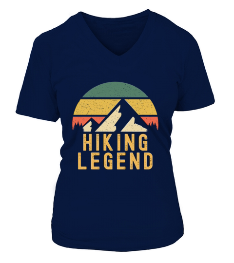 Hiking Legend Mountain Sports Women's V-Neck T-shirt