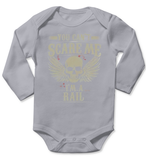 Funny For RAIL Long Sleeve Baby One-Piece