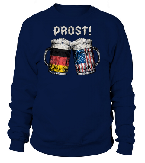PROST I German American Beer Friendship Women's Sweatshirt