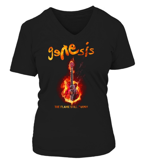 Genesis band Tshirt V-neck T-Shirt Woman
