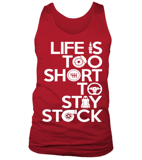 Stock - Life Is Too Short To Stay Stock Men's Tank Top