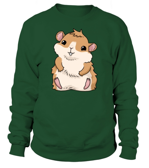 Cute Comic Guinea Pig Women's Sweatshirt