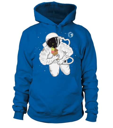 Astronaut with ice cream cone Women's Hoodie