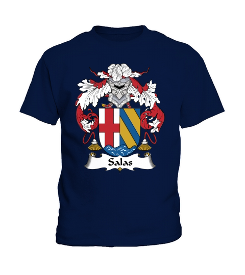 Salas Family Crest Spanish Family Crests Kids T-Shirt