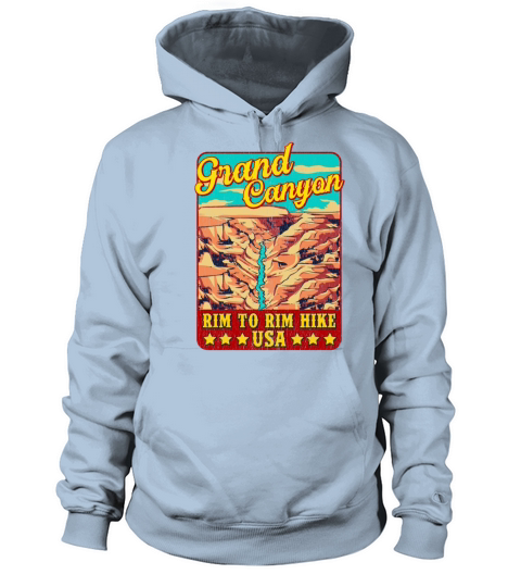 Vintage Grand Canyon - Rim to Rim hike Women's Hoodie