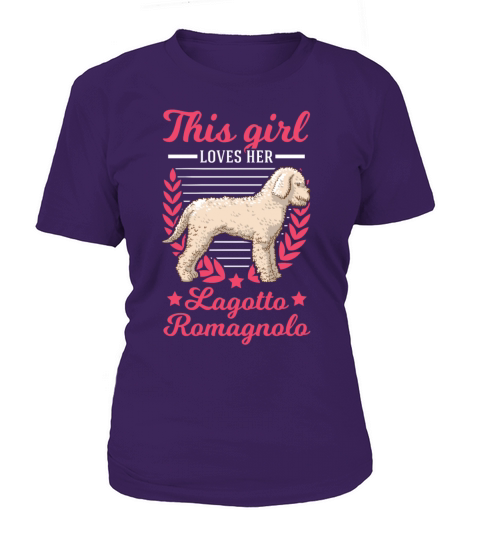 This Girl Loves Her Lagotto Romagnolo Water Dog Women's T-Shirt