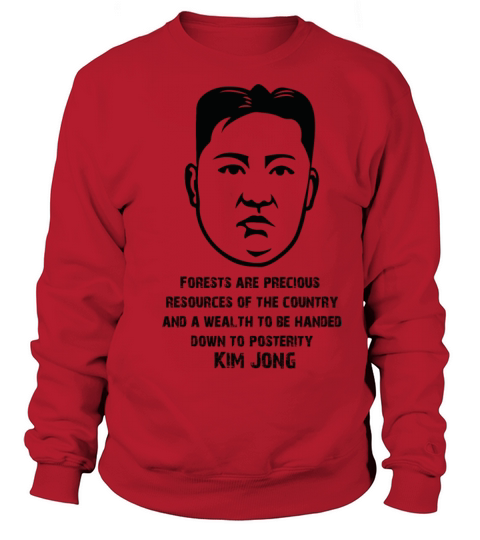Kim Jong Un T-Shirt Design Supreme Leader of North Men's Sweatshirt