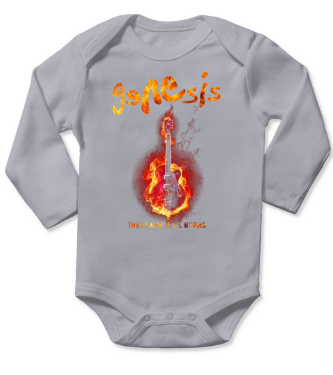 Genesis band Tshirt Long Sleeve Baby One-Piece