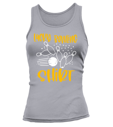 Funny Bowling Team Bowler Strike Gift Idea Tank top Woman
