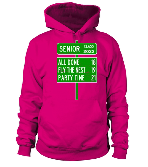 SENIOR CLASS 2022 - FUNNY ROAD SIGN FOR 22 GRADS Women's Hoodie