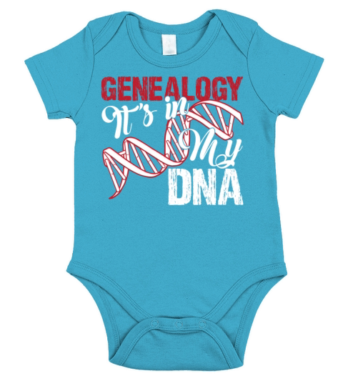Dna Shirt - Family Genealogy Dna Tee Shirt Short Sleeve Baby One-Piece