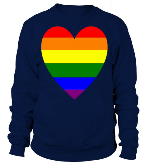 RAINBOW HEART Men's Sweatshirt
