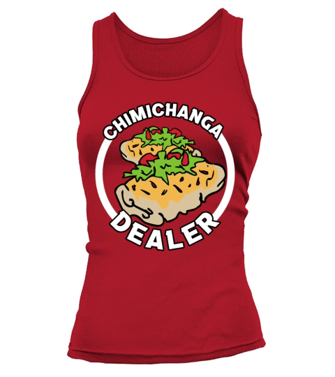Chimichanga Dealer Sandwich Fastfoods Seller Food Women's Tank Top