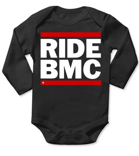 ride bmc Cycling Shirt Tour De France Cadel  T-Shirts LIMTED EDITION Long Sleeve Baby One-Piece