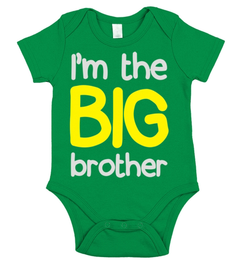 I m The Big Brother Short Sleeve Baby One-Piece