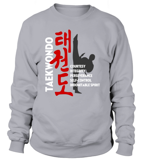 Taekwondo Tenets Sweatshirt Unisex