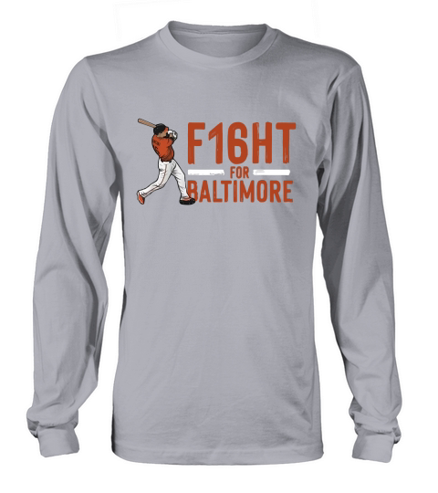 Trey Mancini F16ht For Baltimore Long sleeved Unisex