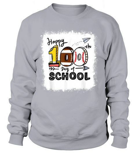 Happy 100th Day Of School Teacher Student 100 Days Women's Sweatshirt
