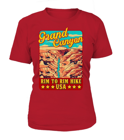Vintage Grand Canyon - Rim to Rim hike Women's T-Shirt
