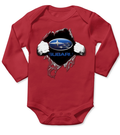SUBARU 2017 Long Sleeve Baby One-Piece